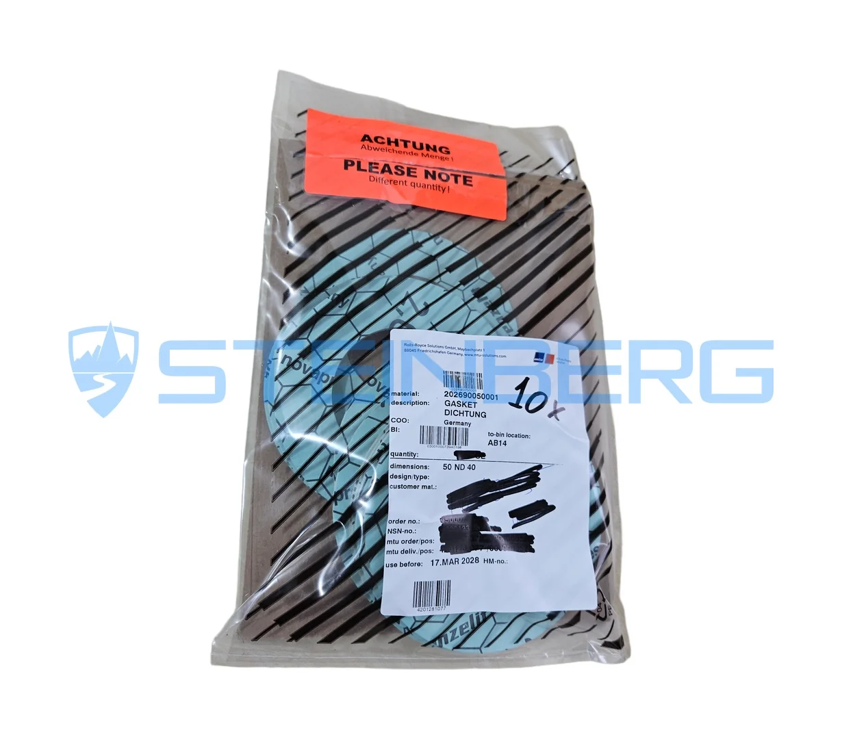 MTU 202690050001 Gasket